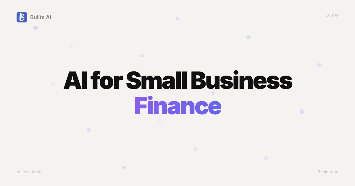AI for Small Business Finance: What You Can (and Can't) Automate in 2026