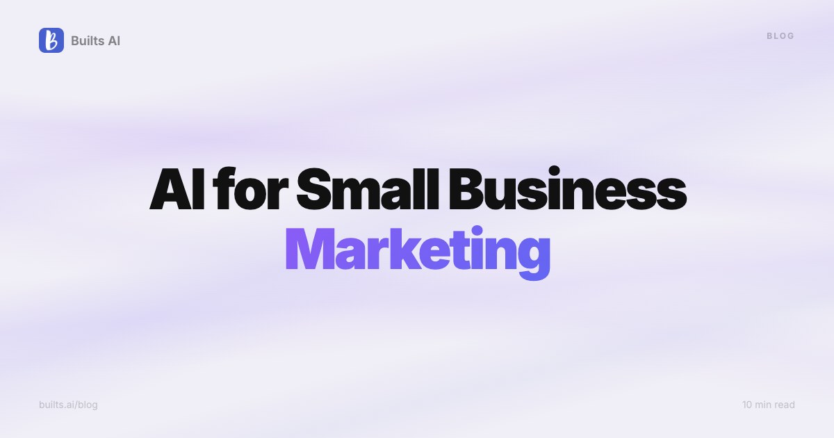 AI for Small Business Marketing: What's Actually Saving Time in 2026