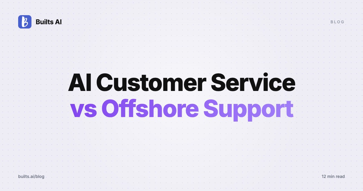 AI vs Offshore Customer Service 2026: Honest Cost Comparison