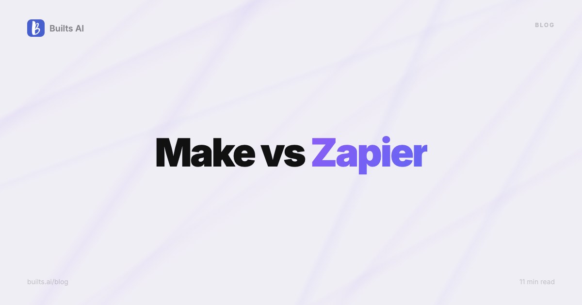 Make vs Zapier for Small Business (2026)