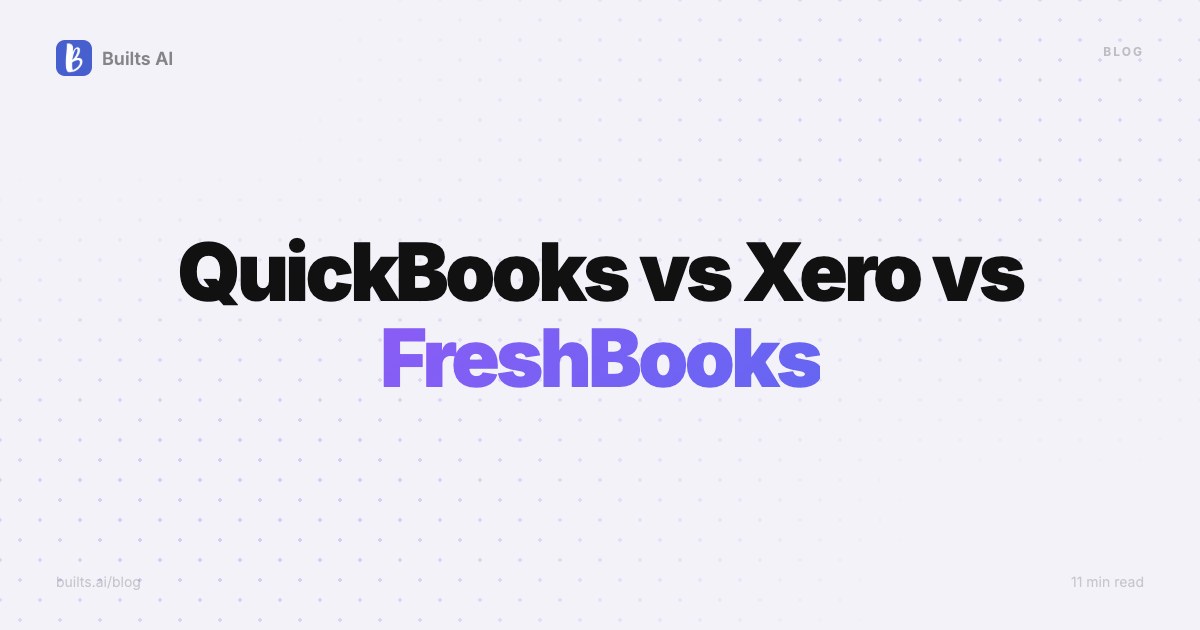 QuickBooks vs Xero vs FreshBooks: 2026 Pick