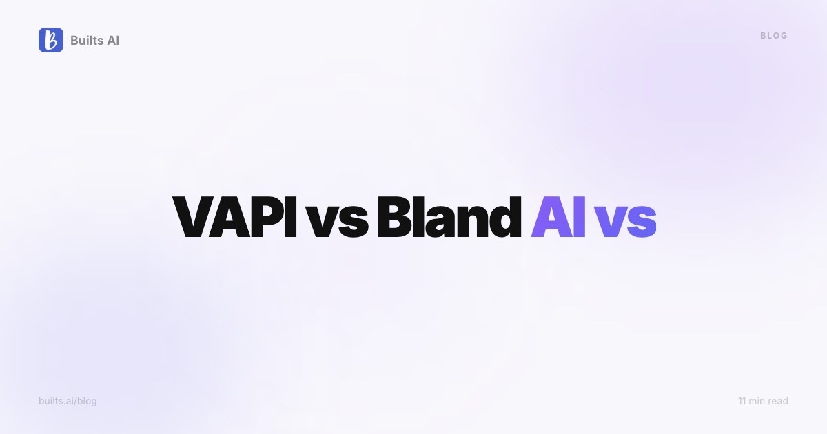 VAPI vs Bland AI vs Retell vs Synthflow (2026)